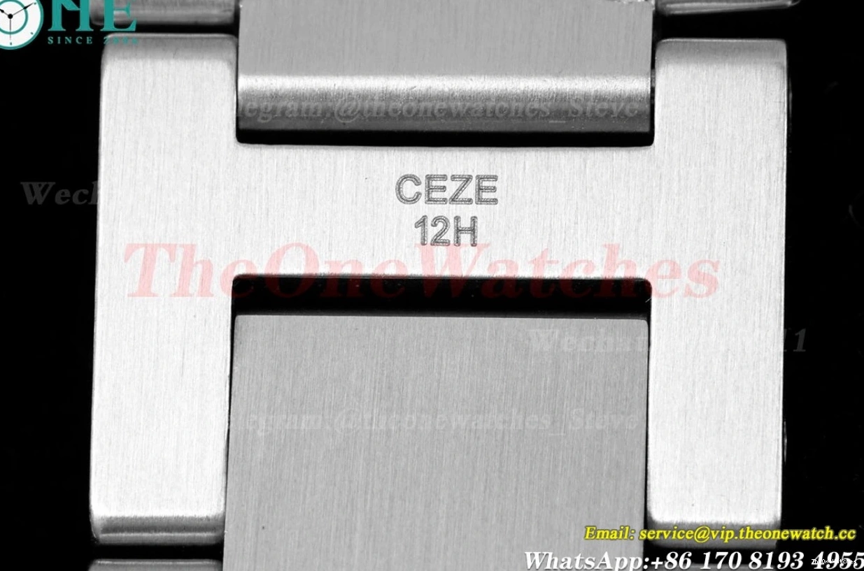 36mm 3KF De Cartier SS A076 Stk Bleu SS Ballon Pink 0217